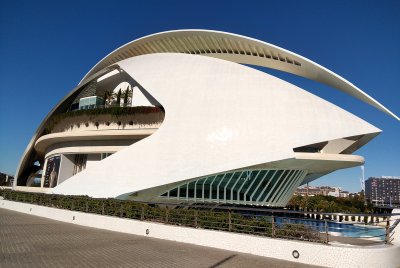 Speciální stavby a superkonstrukce - Palau de les Arts Reina Sofía - Valencia (Španělsko)