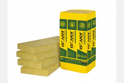 Isover Fassil – Desky z minerálních vláken vhodné pro zateplení provětrávaných fasád a dřevostaveb. 