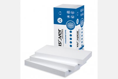 Isover EPS 70F – Fasádní izolační desky z bílého polystyrenu pro kontaktní zateplovací systémy. 