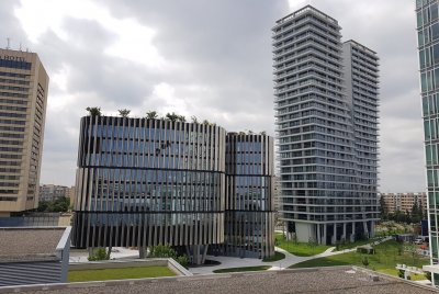 Výškové stavby - Main Point a V Tower - Praha - Pankrác (Česká republika)