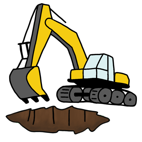 excavation excavation