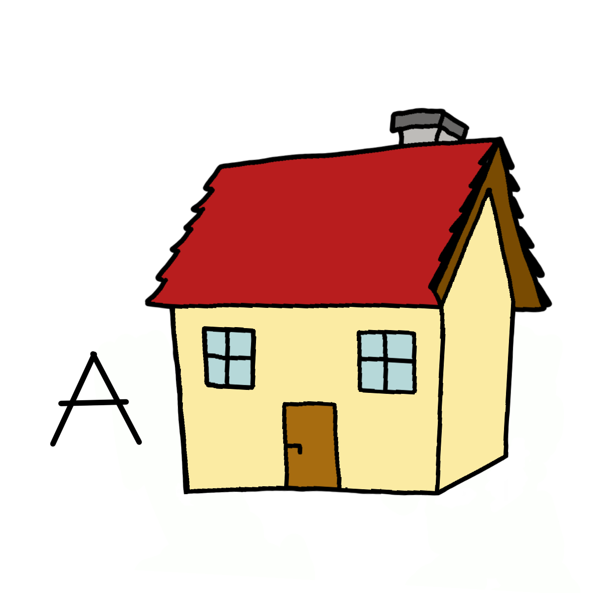 A house A house